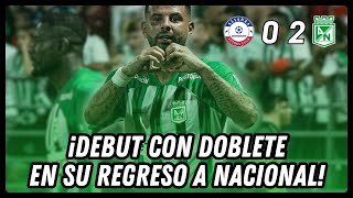 ⚽️ Edwin Cardona Debuta con Doblete y Elogia al Equipo ‘La Figura fue el Equipo’ 💚 [upl. by Bergmann]