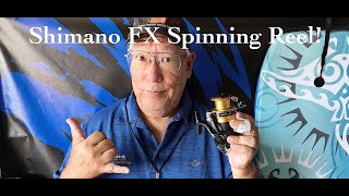 Shimano FX Spinning Fishing Reel Review [upl. by Bandler]