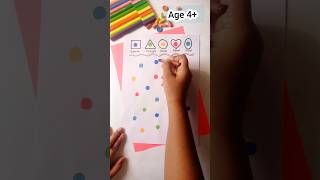 Aise sikhaye reasoning 🧠💪 brain boosting preschoolactivities prewritingskills braingame [upl. by Shafer]