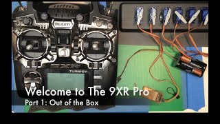 Welcome to the Turnigy 9XR Pro Part 1 Out of the Box [upl. by Anialam]