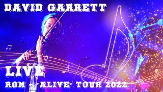 David Garrett Live Full Concert  Rom  quotAlivequot Tour 2022 [upl. by Enelav]