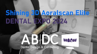 Shining 3D Aoralscan Elite демонстрация на Dental Expo 2024 [upl. by Thurman]