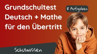 Grundschultest zum Übertritt ✅ Deutsch und Mathe okay [upl. by Elboa]