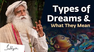 Types of Dreams amp Their Meaning – Everything You Need To Know  Sadhguru [upl. by Adnylg]