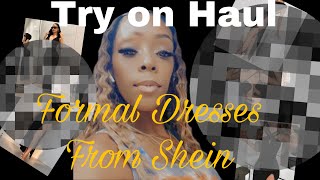 Stunning Shein Formal Dresses Haul With Zenanisofab Try On [upl. by Shien]