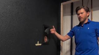 How to Install ANY Klipsch Inwall Speaker Klipsch PRO16rw [upl. by Nyltac]