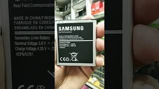 SAMSUNG GALAXY J5 2015 BATTERY EBBG531530BBE Replacement Original Battery shorts video [upl. by Oruam]