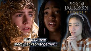 Percy Jackson Storytelling and Generational Trauma episode 5 reaction [upl. by Blane747]