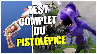 TEST COMPLET DU PISTOLÉPICE  FORTNITE Sauver le Monde [upl. by Gorden]