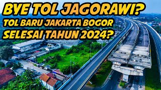 Jalur Baru Jakarta Bogor via Jalan Tol Selesai Tahun 2024 ❓️ [upl. by Cacilia]