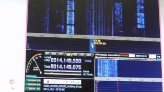 Test HDSDR with KX3 [upl. by Plate]