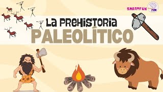 EL PALEOLÍTICO  La prehistoria Vídeo educativo para niños de Primaria [upl. by Laurita882]