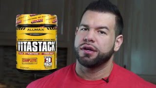 ALLMAX VITASTACK with Steve Kuclo [upl. by Legir]