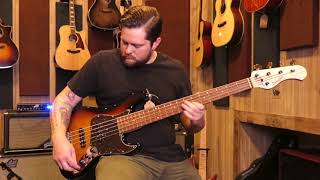 Sadowsky RV5 Bass Demo  Midwood Guitar Studio [upl. by Conte]