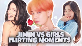 BTS JIMIN VS GIRLS  FLIRTING MOMENTS 지민 [upl. by Clayton]