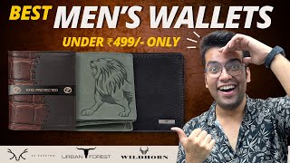 Best Wallet For Men In India 2023 🔥 Best Leather Wallet for Men Under 500🔥 WildHorn Urban Forest🔥 [upl. by Nylhsoj]