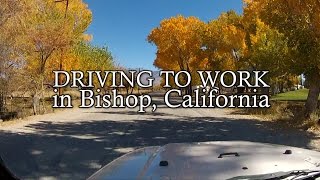 Driving to Work in Bishop California [upl. by Juliana]