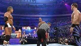 Shawn Michaels vs Chris Benoit vs Triple H Wrestlemania 20 Full Match [upl. by Dihgirb]