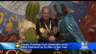 Hasty Pudding Club celebrates Bob Odenkirk as Man of the Year [upl. by Yelyah]