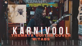 Karnivool  Themata Guitar cover WTAB [upl. by Singleton340]