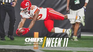 Chiefs vs Raiders Week 11 Recap  Chiefs Rewind [upl. by Frodi]