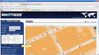 Uso de la plataforma de localización vehicular GPS MaxTracker de Max4Systems [upl. by Eneryt]