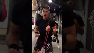 Dmitry Bivol Training Uppercuts For Artur Beterbiev [upl. by Salakcin]