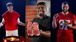 Mahomes and Kelce want you to buy HYVEE MEAT [upl. by Corder961]