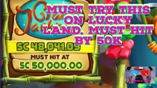 LUCKY LAND quotMUST HIT BY 50Kquot SUCH A DEGEN HAVE TO TRY LUCKYLAND slotsonline gamble [upl. by Ahsaya]