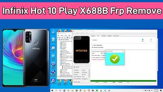 Infinix Hot 10 Play Frp Bypass  Infinix X688B Frp Bypass  Sp Flash Tool [upl. by Zacarias952]