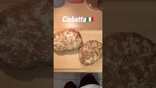 Ciabatta recipe breadciabattabakingrecipeitalyitalianfood [upl. by Aenej]