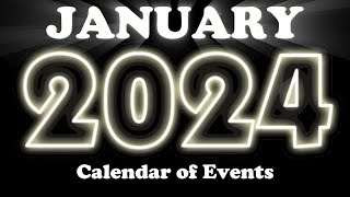 January 2024 video calendar White Tail Nudist Resort [upl. by Elbas953]