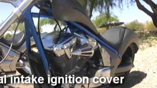 LM Custom Honda Fury Comparison to Stock Video [upl. by Matthia557]