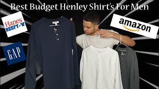 The Best Budget Henley Shirts For Men Henley Guide [upl. by Ahern]