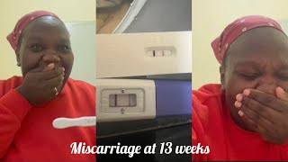 Miscarriage at 13 weeks [upl. by Ayekram153]