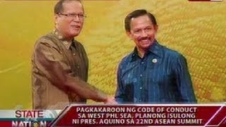 SONA PNoy nasa Brunei na para sa 22nd ASEAN Summit [upl. by Quinn155]