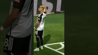 Andreas Pereira Scores Goal In 57 Seconds Against Arsenal 🦸‍♂️ shorts [upl. by Felt]