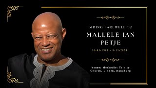 FUNERAL SERVICE OF MALLELE PETJE [upl. by Kahl]