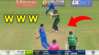 Watch Prasidh Krishna Wickets In India vs Ireland 1st T20 Match  prasidh krishna Latest news [upl. by Namlak507]