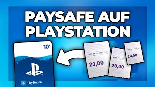 Paysafecard auf PS4  PS5 einlösen amp in Playstation Guthaben umwandeln  Tutorial [upl. by Jobey]