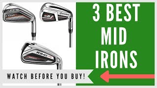 ✅ Best Irons For Mid Handicappers  My Top 3 Picks [upl. by Doralin302]