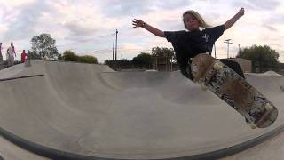 GoPro HD Hero 2 Skateboarding with Logan Cogswell [upl. by Bashemeth322]