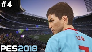 REAL NO BERNABÃ‰U Rumo ao Estrelato  PES 2018 4 [upl. by Muire453]