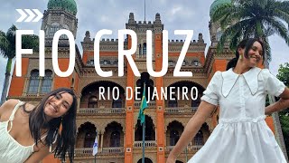 Conhecendo o CASTELO da FIOCRUZ no Rio de Janeiro com a entrada GRATUITA tour fiocruz [upl. by Dihgirb]