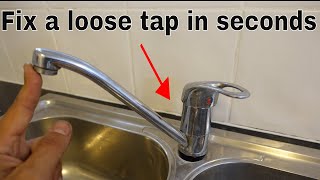 how to fix a loose tap [upl. by Dnomse]