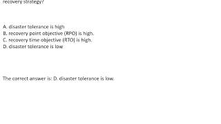 CISA Exam  Question 8 [upl. by Aiuqat420]