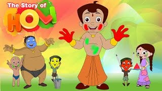 Rang Barse on Holi with Chhota Bheem  Story Behind The Festival Of Colours [upl. by Martijn737]