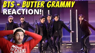 BTS Butter Grammy Live Performance REACTION  BTS Put On a Show [upl. by Sucramel]