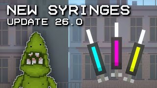 New Syringes  Melon Sandbox  Update 260 [upl. by Arahat]