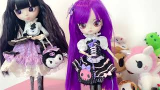 Dal Kuromi Doll Part of the Pullip Family My First Dal Unboxing and Review 💜🖤💜 [upl. by Rubina]